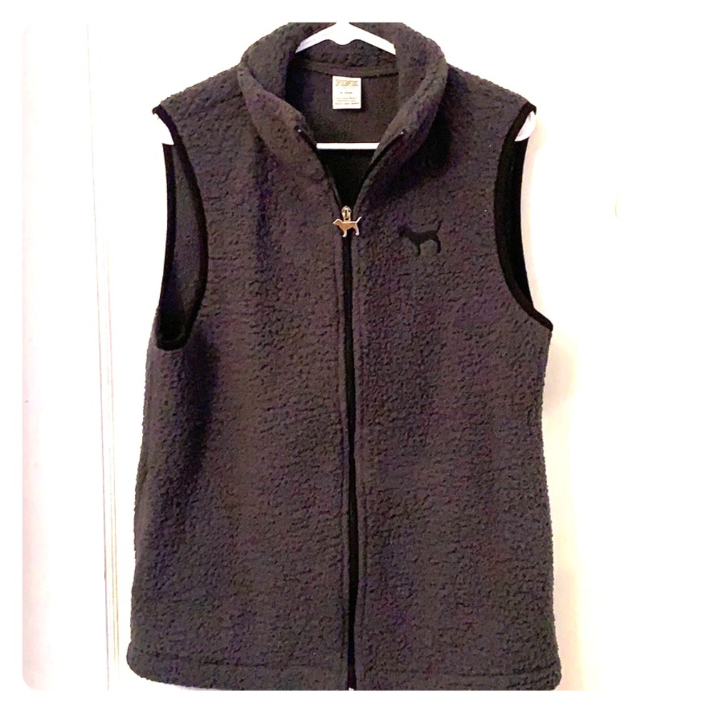 Victoria's secret Pink Fleece vest M